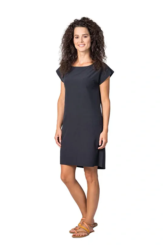 Dámské šaty Hannah CAMILA, antracitová