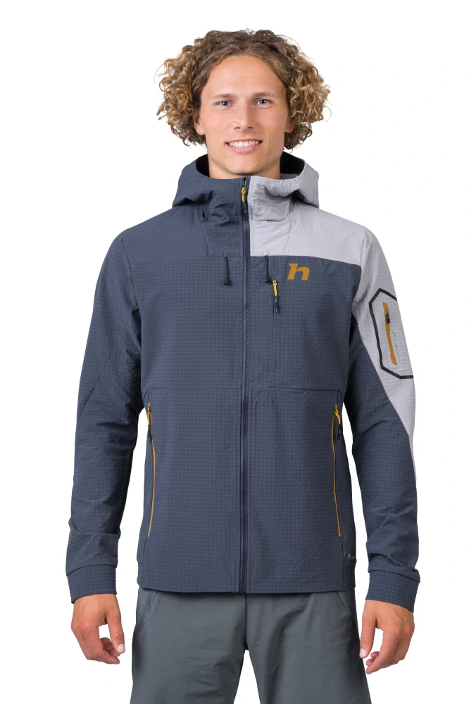 Pánská bunda Hannah AREN HOODY,  tmavě modrá