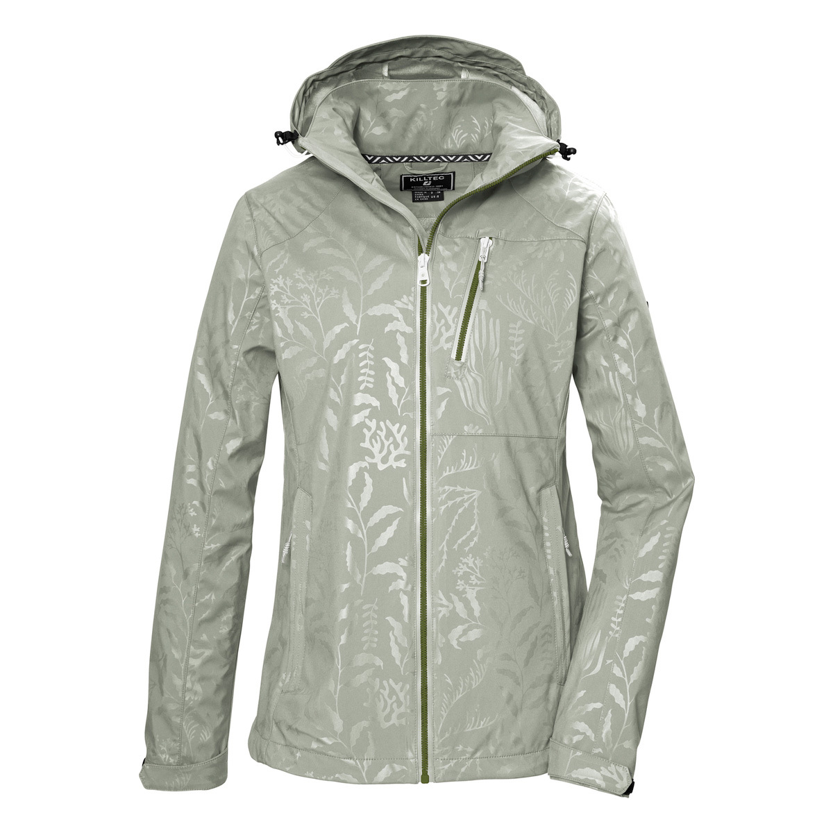 Dámská bunda KOS 122 WMN SFTSHL JCKT FLORAL