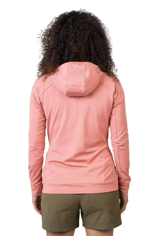 Dámská funkční mikina Hannah ELI HOODY, růžová