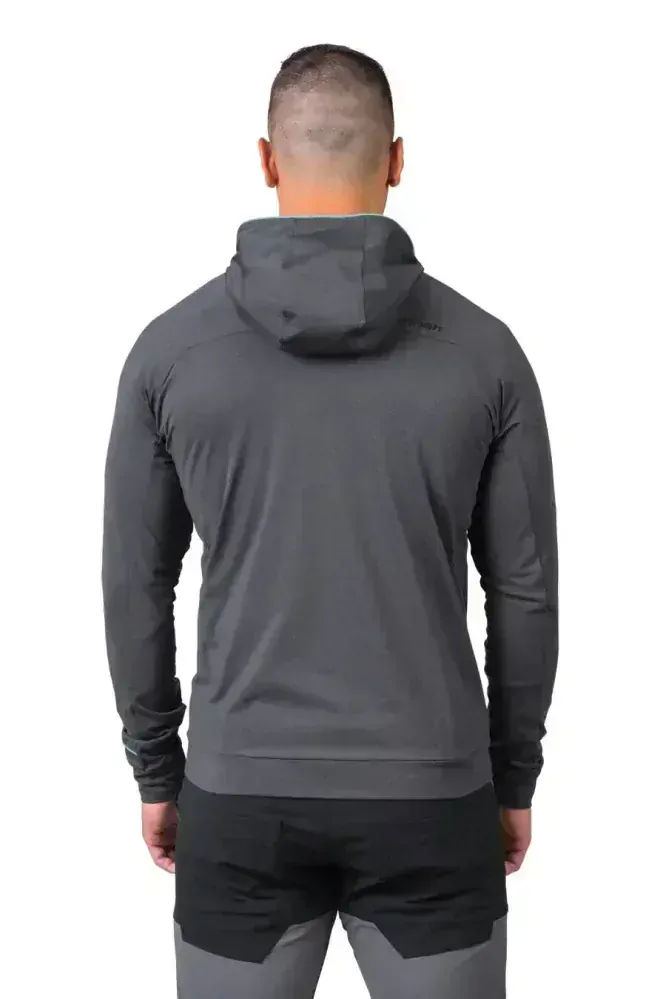 Pánská funkční mikina Hannah ETHAN HOODY, antracitová