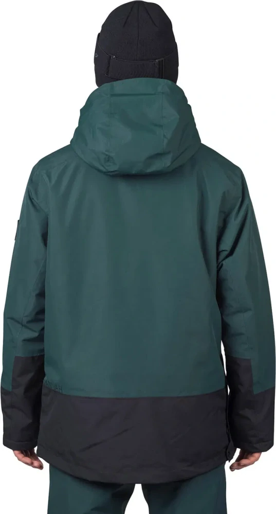 Pánská zimní bunda Patty FD, modrozelená