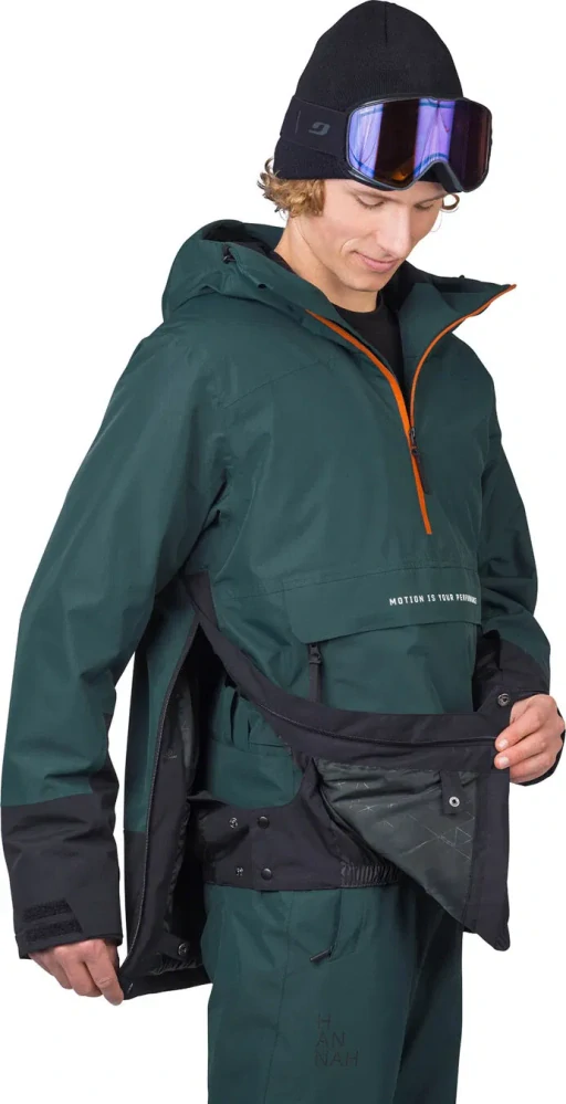 Pánská zimní bunda Patty FD, modrozelená