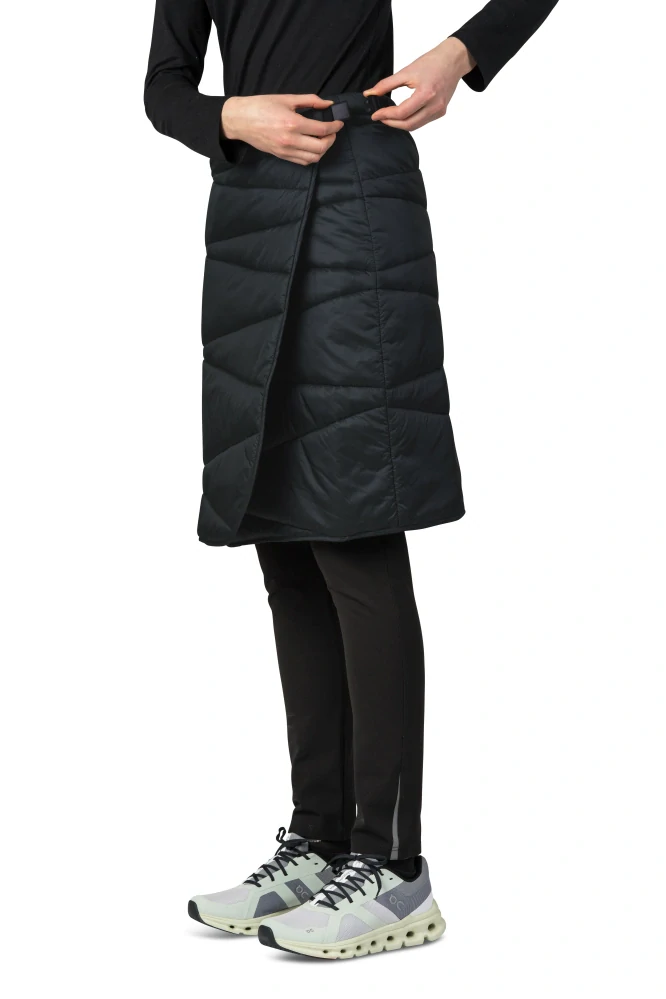 Zateplená sukně Hannah DAFNE, antracitová